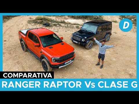 Comparativa 4×4 al límite!: Ford Ranger Raptor 2023 vs Mercedes Clase G | test offroad |Diariomotor