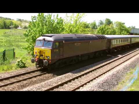 Prestatyn 14.5.2016 - WCRC 57313 & 57316 - North Wales Coast Express - Class 57 1Z79