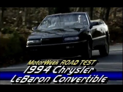 1994 Chrysler LeBaron GTC Convertible - MotorWeek