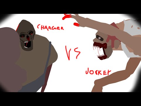 Charger VS Jockey Left 4 Dead 2 (Pivot Animation)