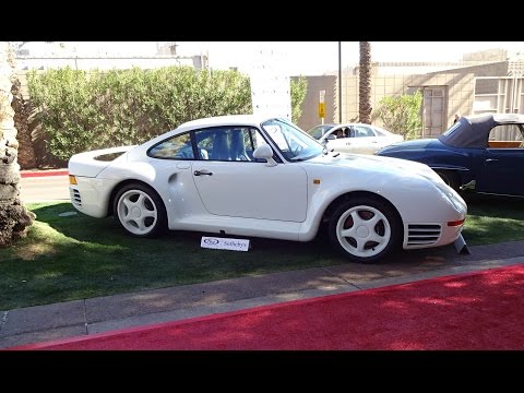 1988 Porsche 959 “Komfort” @ Arizona RM Auction on My Car Story with Lou Costabile