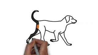 95+ Gambar Mewarnai Binatang Anjing Gratis Terbaru