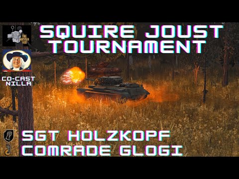 Squire Joust Tournament SGT Holzkopf vs Comrade Glogi