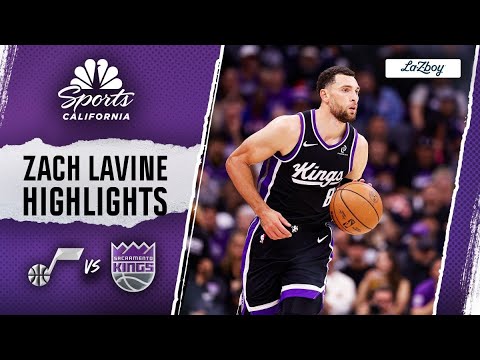 Zach LaVine highlights: Watch Kings star score 31 points vs. Jazz | NBC Sports Calicornia