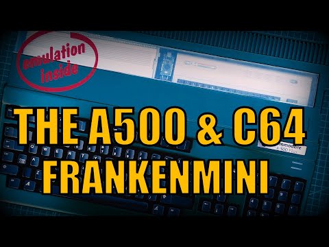Building The Worlds First A500 Mini & C64 Mini Dual Computer Inside An Original Amiga 500 Plus Case