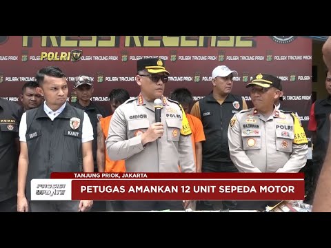 PRESISI UPDATE : POLSEK TANJUNG PRIOK TANGKAP PELAKU CURANMOR 19/02/2024 19.00