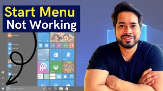 How to Fix Start Menu Not Working on Windows 10 | Windows 10 Start Button NOT Working