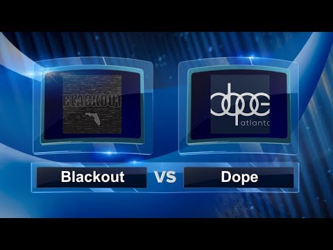 Blackout vs Dope - Quarter Finals - Georgia Kickball Open #GKO2017
