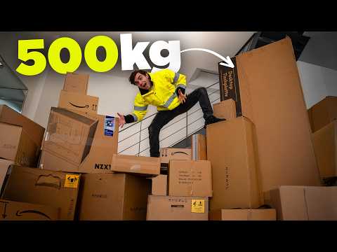 MEGA UNBOXING & LAVORI DEL NUOVO STUDIO