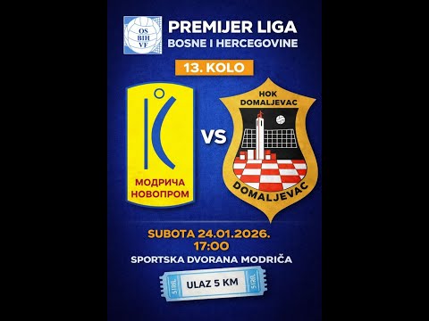 OK “Modriča-Novoprom"-HOK"Domaljevac" 24.01.2026