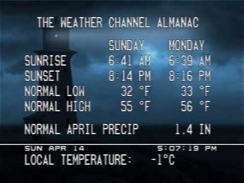 Jamestown Blizzard - WeatherSTAR 3000 Animated Backgrounds