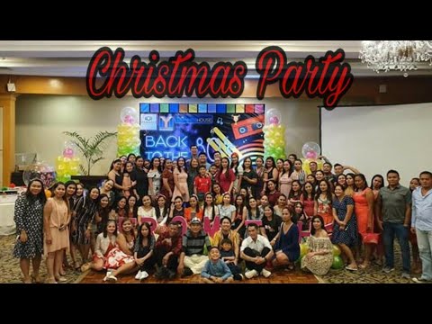 Retro 1980s Christmas Party