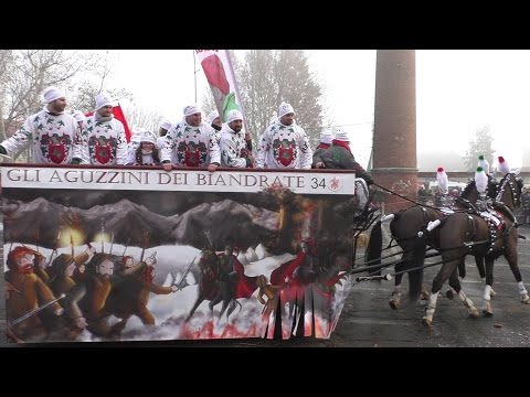 Gli Aguzzini dei Biandrate carro da getto - Carnevale Ivrea 2016