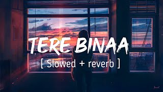 TERE BINAA ( Slowed + reverb ) - Heropanti  Mustaf