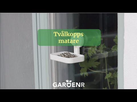 Tvålkoppsmatare - Trädgårdshacks med GardenR