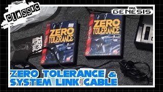 Sega Genesis  Zero Tolerance with System Link Cable