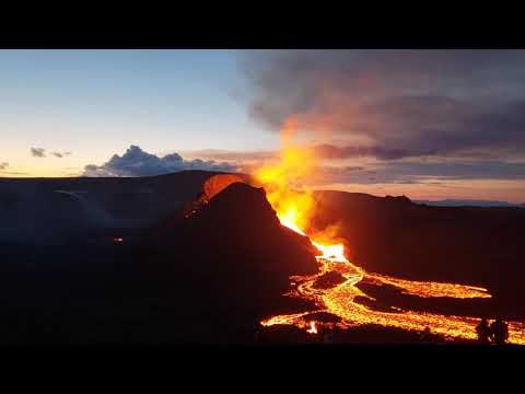 Fagradalsfjall Volcano 5/11/2021 Grindavík, Iceland #groovymovie
