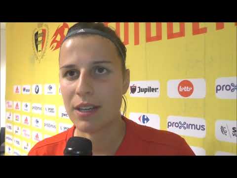 Laura De Neve na België - Zwitserland op 05.10.2018