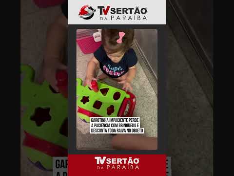 Paciência de milhões: garotinha se estressa com brinquedo de encaixar e diverte a web