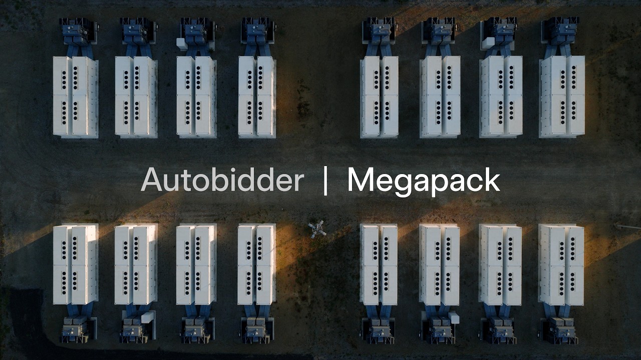 Tesla Megapack battery storage site