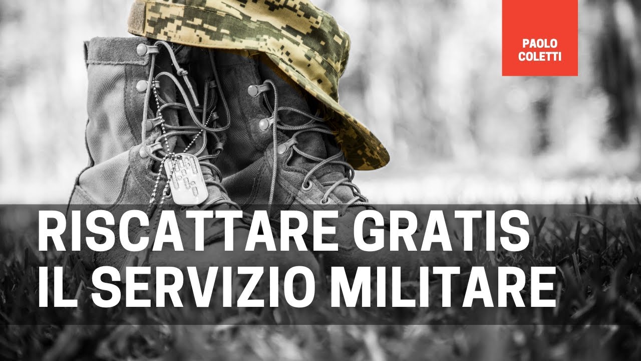 Riscattare il servizio militare di leva sul sito INPS