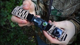 Pulsera más BARATA de SUPERVIVENCIA 7 elementos por 1€