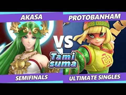 TAMISUMA Championship Semifinals - akasa (Palutena) Vs. ProtoBanham (Min Min) SSBU Smash Ultimate