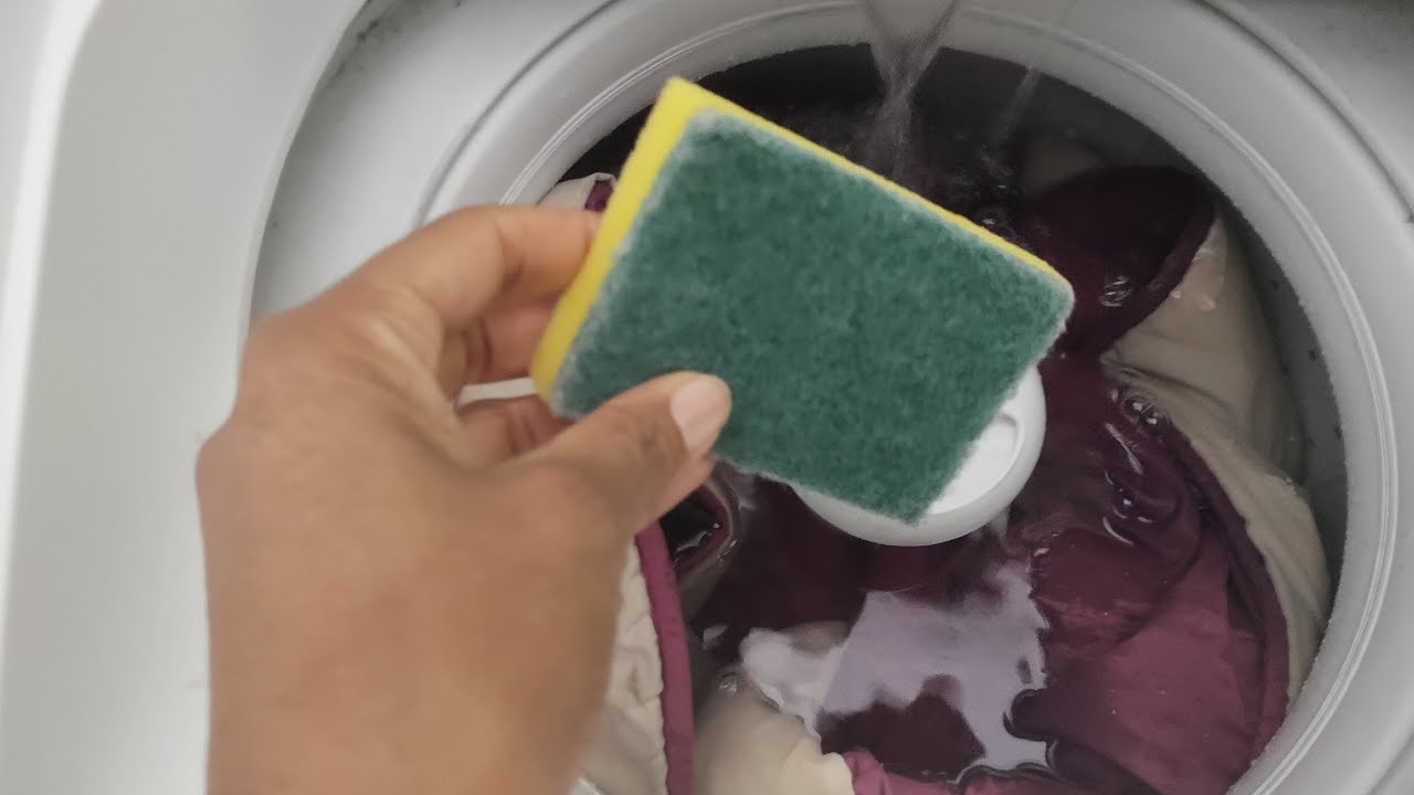 SÓ LAVO ROUPAS COM ESPONJA 😱SOFRI MUITO ANTES DE DESCOBRIR ESSA DICA 😲VOCÊ VAI FAZER TODOS OS DIAS 😁