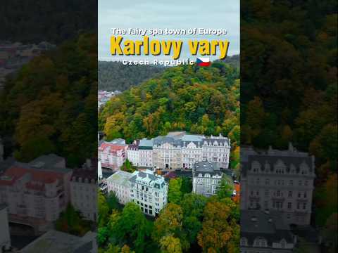 🇨🇿 Karlovy Vary: A Fairytale Spa Town in Czech Republic 🏰 #travel #czech #czechrepublic #karlovyvary