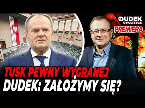 PROF. DUDEK PROPONUJE ZAKŁAD TUSKOWI! PREMIER PRZYJMIE WYZWANIE? | Dudek o Polityce