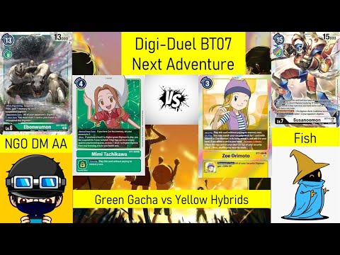 Digimon TCG | NGO DM AA vs Fish Playtest Round 3 | Digimon Card Game Set 7 Format