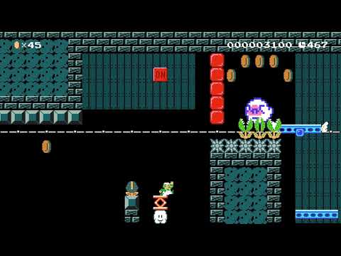 ◇∴Treacherous Track　[Kaizo]∴◇ by δCosмos 🍄 Super Mario Maker 2 ✹Switch✹ #bmk