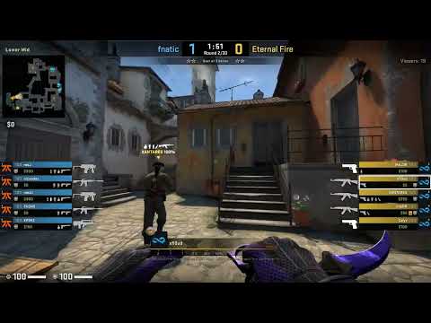 Round 2 Eternal Fire   Eternal Fire vs fnatic