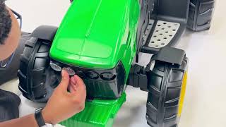 Peg Perego John Deere Ground Force Tractor and Trailer FULL ASSEMBLY