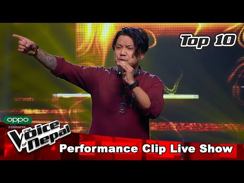 Jwala Rai "Darshan Namaste" | LIVE Show Performance | The Voice of Nepal S3