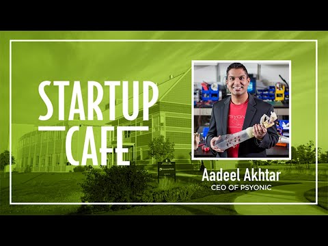 Startup Cafe with Aadeel Akhtar: The Entrepreneurial Journey of PSYONIC