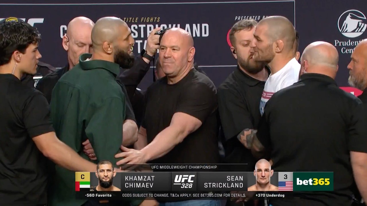 #UFC328 TENSIÓN en Careos de Conferencia