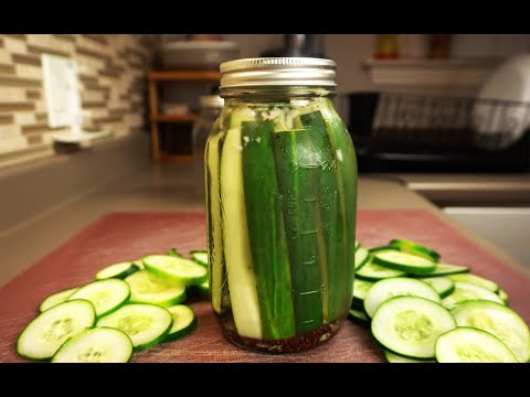 How To Make Pickle Sticks - Delicious Pickles With Rice Wine Vinegar
