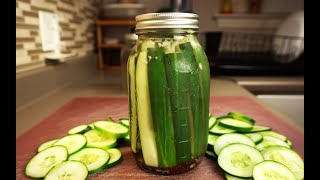 How To Make Pickle Sticks - Delicious Pickles With Rice Wine Vinegar