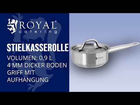 Video - Stielkasserolle - Ø 14 cm