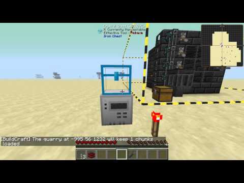 Buildcraft - Quarry - Minecraft