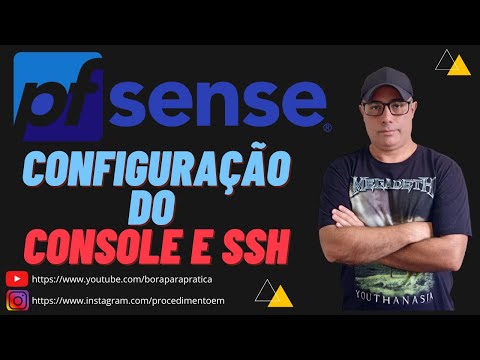 Console SSH pfSense Plus