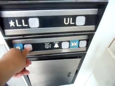 VERY SLOW DOVER Hole less Hydraulic Elevator @ Walden Galleria Mall Buffalo NY