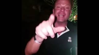 Turk With A Fan Who Said He Raised Him