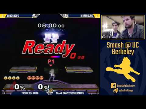 The Golden Bair 6 - Champion Bracket Losers Semis: Laudandus vs Nintendude