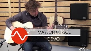 Video thumbnail for Mayson M1/SCE Smart Concept guitar DEMO by The Music Alliance - in total harmony