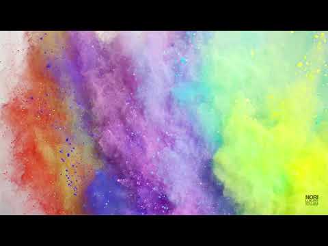 1500FPS Phantom Flex Colorful Powder Explosion