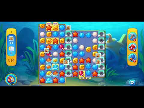 @Fishdom Shipwrecked Level 1