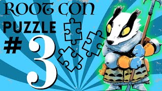 Root Con Puzzle #3 | Badgers Puzzle - “Badger Burst” (Medium Difficulty)