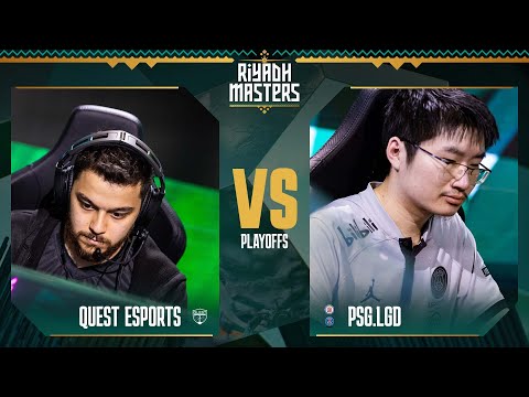 Quest Esports vs. PSG.LGD // Riyadh Masters 2023 – Day 8 – Playoffs